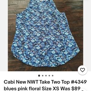 Cabi take two blouse xl